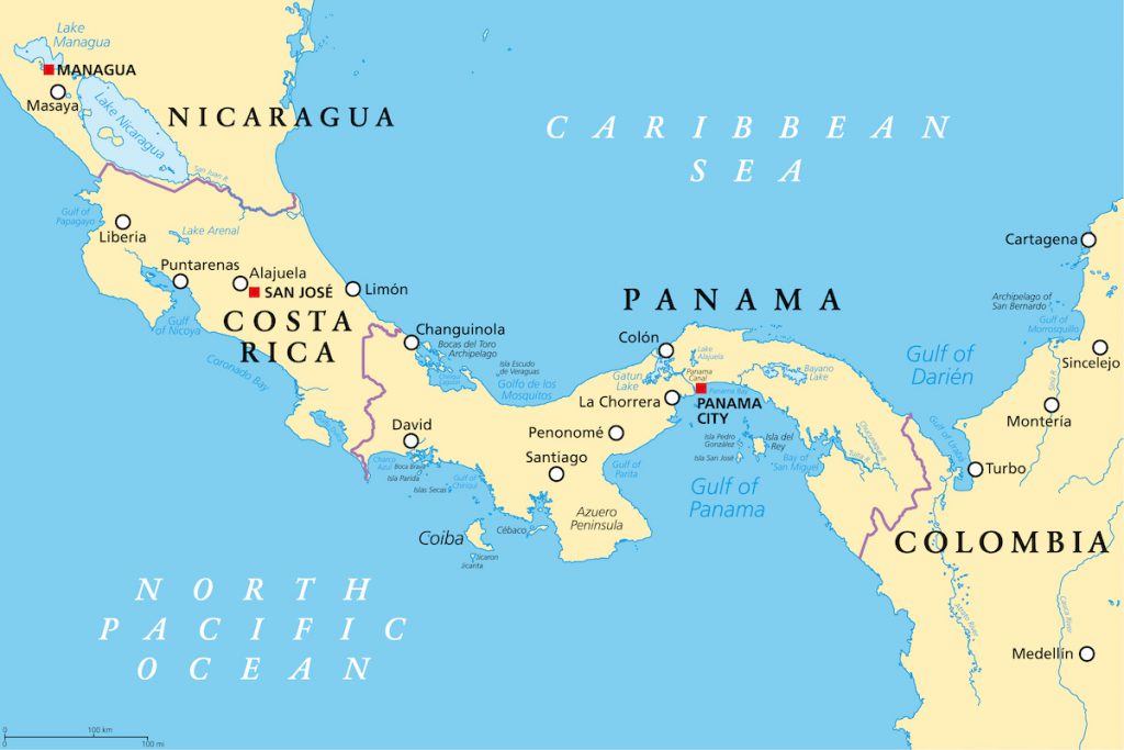 La Zona del Canal de Panamá era un área soberana que correspondía a Estados Unidos.